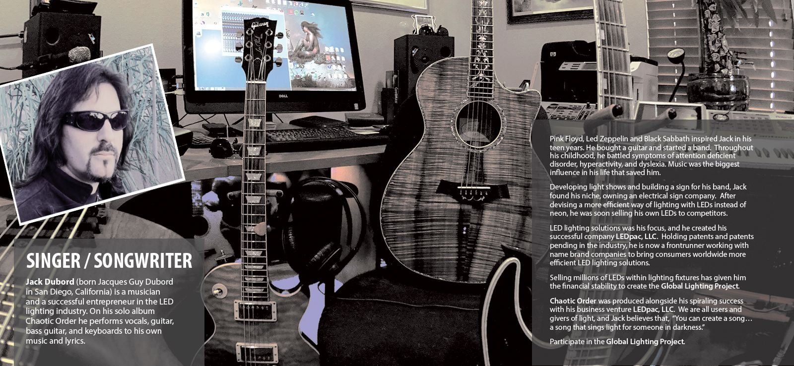 Primary artist of Chaotic Order Jack Dubord